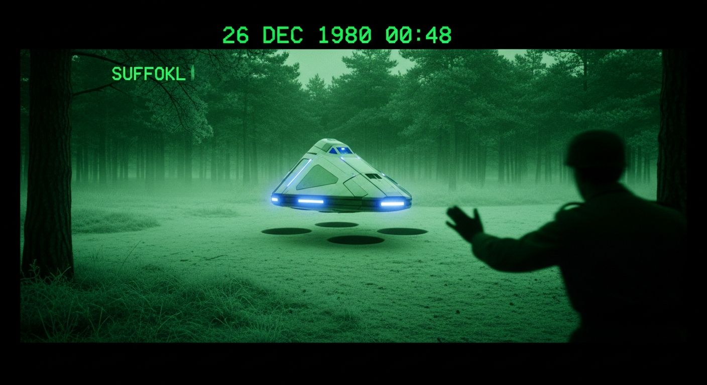 The Airman Who Touched the Craft: Britain's Most Astonishing UFO Landing