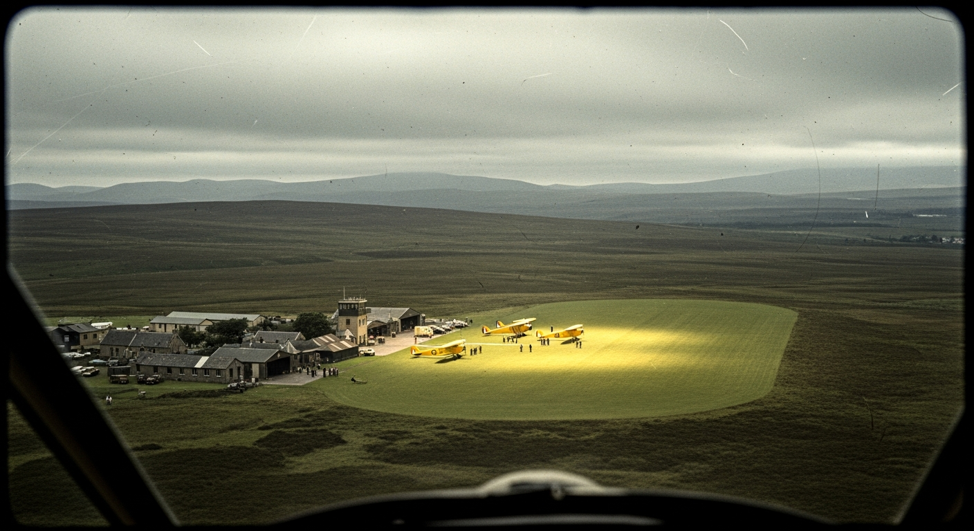 The Airmen Who Walked Into Yesterday: How a British Military Pilot Flew Back Through Time Over the Scottish Lowlands
