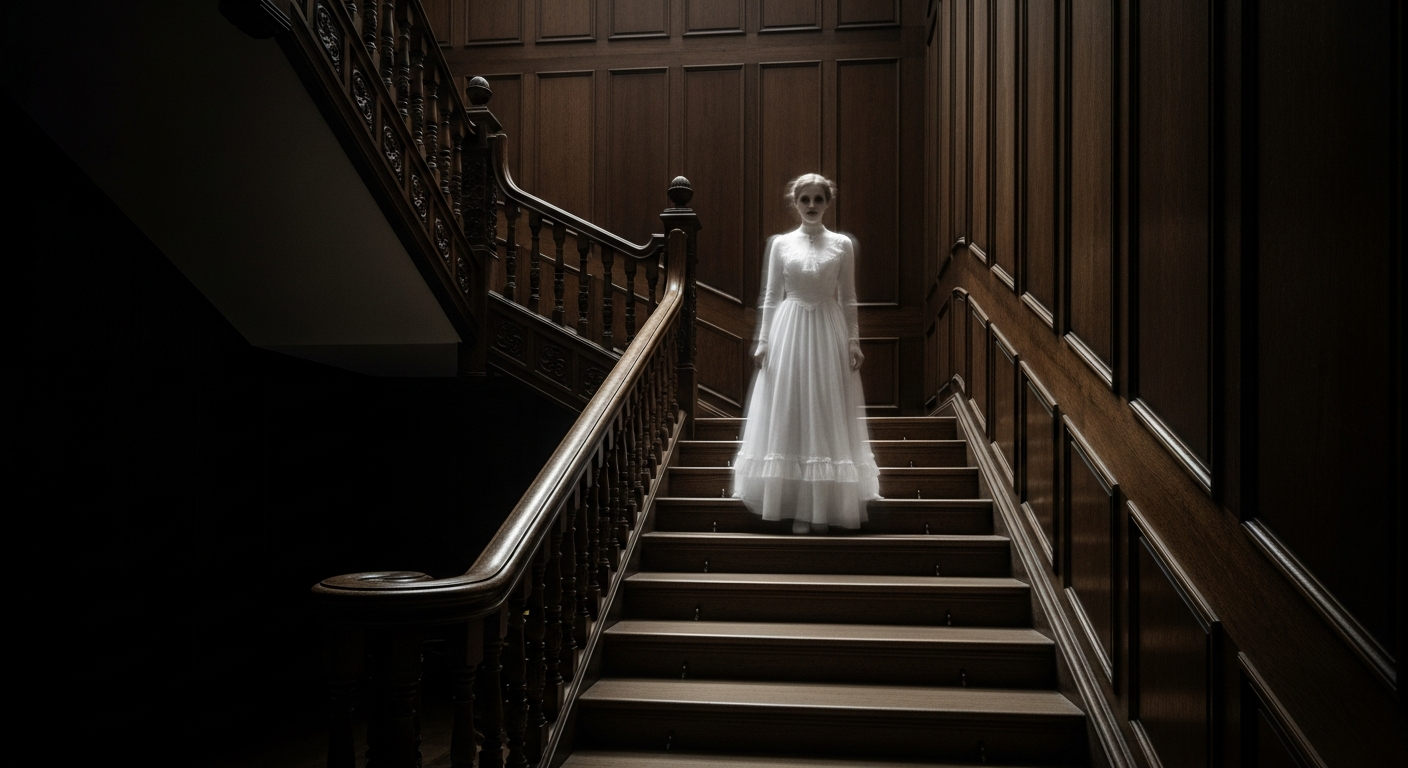 The Grey Lady of the Gallery: How a National Treasure House Became Home to Britain's Most Photographed Ghost